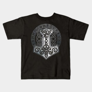 Mjolnir  - the hammer of Thor Kids T-Shirt